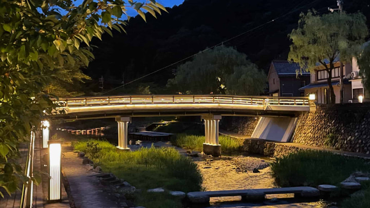 湯本温泉, 湯本, 温泉, 風呂, 温泉街, 長門市, 瓦そば, 焼き鳥, 山口県, 山口, 日本